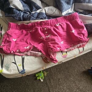 Hollister Pink Sleep Shorts